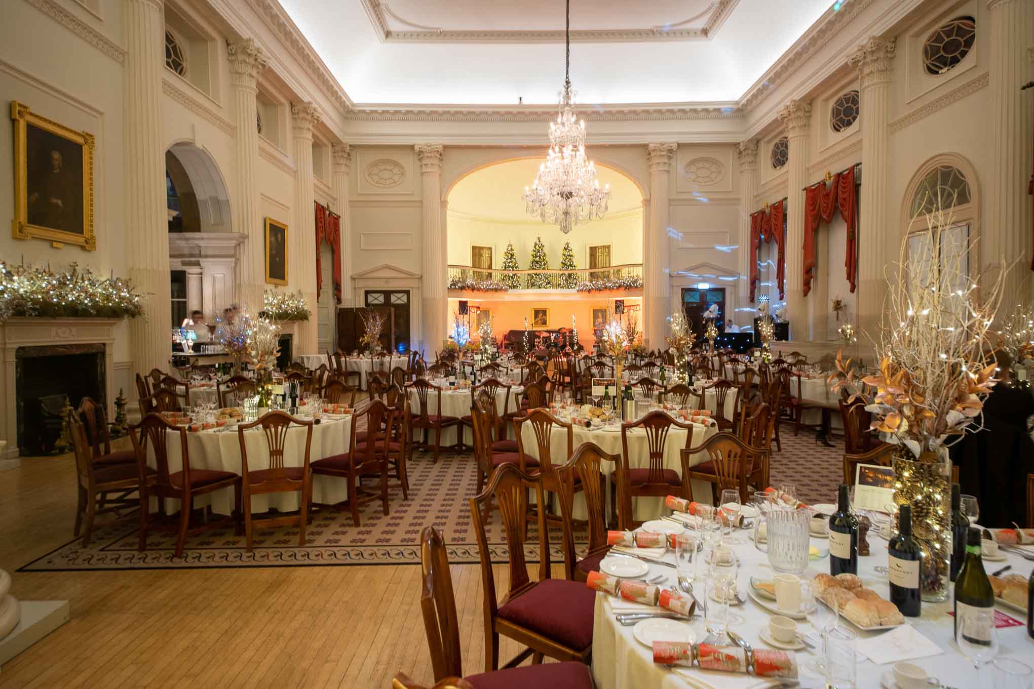 The Pump Room, ready for party guests to arrive