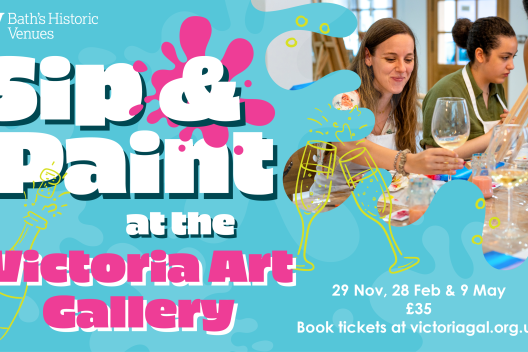 Sip & Paint banner